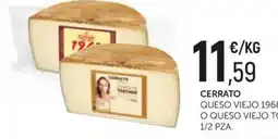 Comerco Cash & Carry Cerrato queso viejo 1968 oferta
