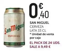 Comerco Cash & Carry San Miguel cerveza oferta