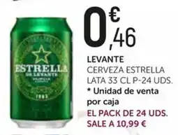 Comerco Cash & Carry Estrella de Levante cerveza oferta