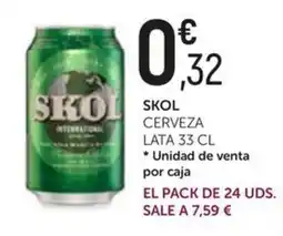 Comerco Cash & Carry Skol cerveza oferta