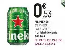 Comerco Cash & Carry Heineken cerveza oferta