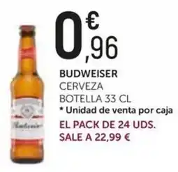 Comerco Cash & Carry Budweiser cerveza oferta
