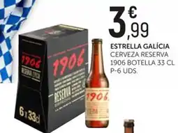Comerco Cash & Carry Estrella Galicia cerveza reserva 1906 oferta