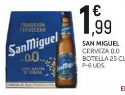 Comerco Cash & Carry San Miguel cerveza 0,0 oferta