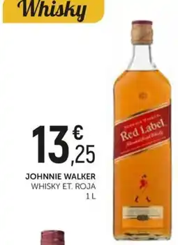 Comerco Cash & Carry Johnnie Walker whisky et. roja oferta