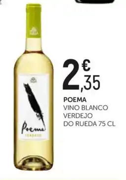Comerco Cash & Carry Poema vino blanco verdejo oferta