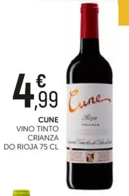 Comerco Cash & Carry Cune vino tinto crianza oferta