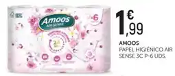 Comerco Cash & Carry Amoos papel higiénico air sense oferta