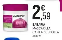 Comerco Cash & Carry babaria mascarilla capilar cebolla oferta