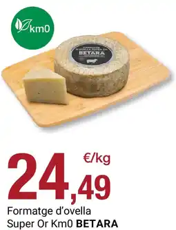 BonpreuEsclat Betara formatge d'ovella super or km0 oferta