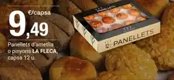 BonpreuEsclat La Fleca panellets d'ametlla o pinyons oferta