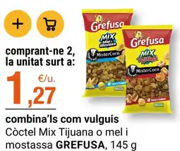 BonpreuEsclat Grefusa còctel mix tijuana o mel i mostassa oferta