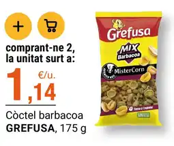 BonpreuEsclat Grefusa còctel barbacoa oferta