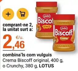 BonpreuEsclat Lotus Biscoff oferta