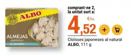 BonpreuEsclat Albo cloïsses japoneses al natural oferta