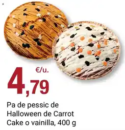 BonpreuEsclat Pa de pessic de Halloween de Carrot Cake o vainilla oferta