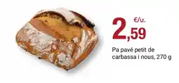 BonpreuEsclat Pa pavé petit de carbassa i nous oferta