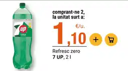 BonpreuEsclat 7 up Refresc zero oferta