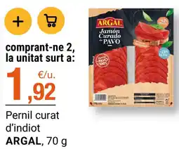 BonpreuEsclat Argal pernil curat d'indiot oferta