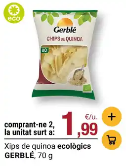 BonpreuEsclat Gerblé chips de quinoa oferta