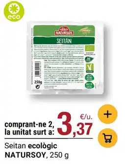 BonpreuEsclat Natursoy seitan ecologico oferta