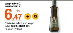 BonpreuEsclat Oleaurum oli d'oliva arbequina verge extra oferta