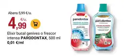 BonpreuEsclat parodontax elixir bucal genives o frescor intensa oferta