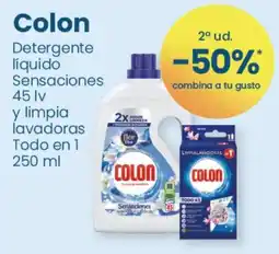 Clarel Colon detergente liquido sensaciones oferta