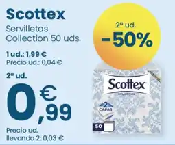 Clarel Scottex servilletas collection oferta