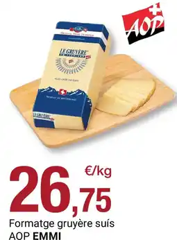 BonpreuEsclat Le Gruyère formatge gruyère suís oferta