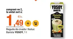 BonpreuEsclat Yosoy beguda de civada i festuc oferta