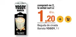 BonpreuEsclat Yosoy barista avena oferta