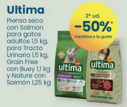 Clarel Ultima pienso seco con salmón para gatos adultos oferta