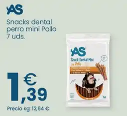 Clarel YAS Snacks dental perro mini Pollo oferta
