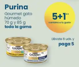 Clarel Purina Gourmet gato húmedo oferta