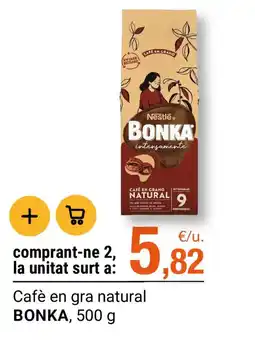 BonpreuEsclat Nestlé Bonka café en gra natural oferta