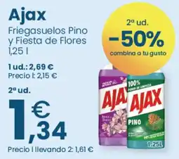 Clarel Ajax Fregasuelos Pino y Fiesta de Flores oferta