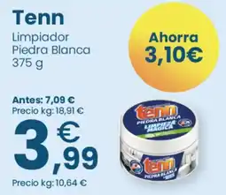 Clarel Tenn limpiador piedra blanca oferta