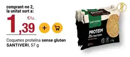 BonpreuEsclat Santiveri coquetes proteïna sense gluten oferta