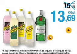 BonpreuEsclat Schweppes Zero Tónica Original oferta