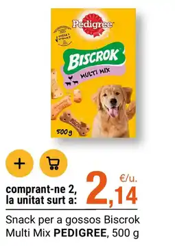 BonpreuEsclat Pedigree Biscrok Multi Mix oferta