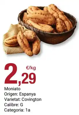BonpreuEsclat Moniato oferta