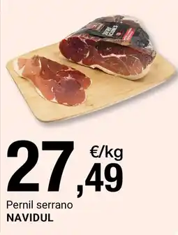 BonpreuEsclat Pernil serrano oferta