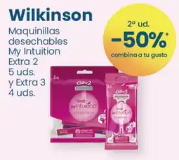 Clarel Wilkinson maquinillas desechables my intuition oferta