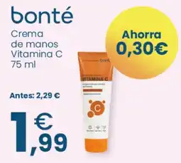 Clarel bonté crema de manos vitamina c oferta