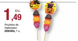 BonpreuEsclat DEKORA piruletes de halloween oferta