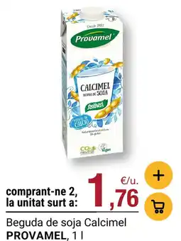 BonpreuEsclat Beguda de soja Calcimel oferta
