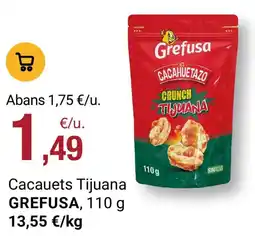 BonpreuEsclat Grefusa cacauets tijuana oferta