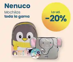 Clarel Nenuco Mochilas toda la gama oferta