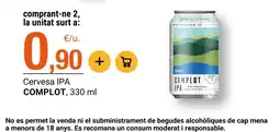 BonpreuEsclat Damm cervesa IPA COMPLLOT oferta